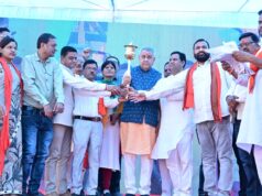 जीपीएम में विकसित भारत के संकल्प के साथ निकली सेवा ज्योति यात्रा,प्रधानमंत्री नरेंद्र मोदी के जनसेवा के राष्ट्रसेवा के 25 वर्ष पूर्ण होने पर विकसित भारत संकल्प सभा आयोजित…