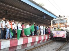 कैबिनेट मंत्री लखनलाल देवांगन ने कोरबा रेलवे स्टेशन से भारत गौरव टूरिस्ट ट्रेन को हरी झंडी दिखाकर किया रवाना, बुजुर्गों को दी शुभकामनाएं….