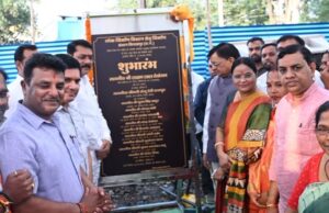 कोरबा में वायशेप अंडरब्रिज निर्माण कार्य का उद्योग मंत्री लखन लाल देवांगन ने किया शुभारंभ, डीएमएफ मद से 30.96 करोड़ रूपए की लागत से तैयार होगा अंडरब्रिज…..